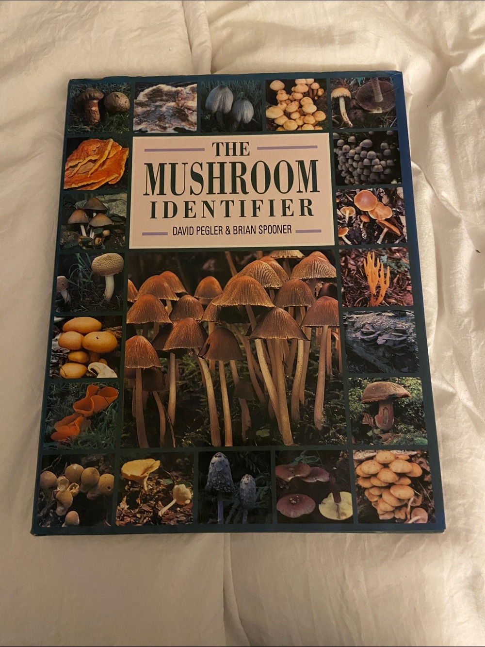 mushroom identification hardcover book